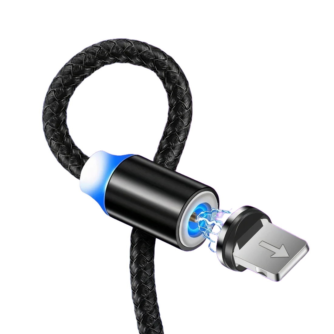 Three In One Magnetic Suction Data Cable, Charging Cable 2A Fast Charging